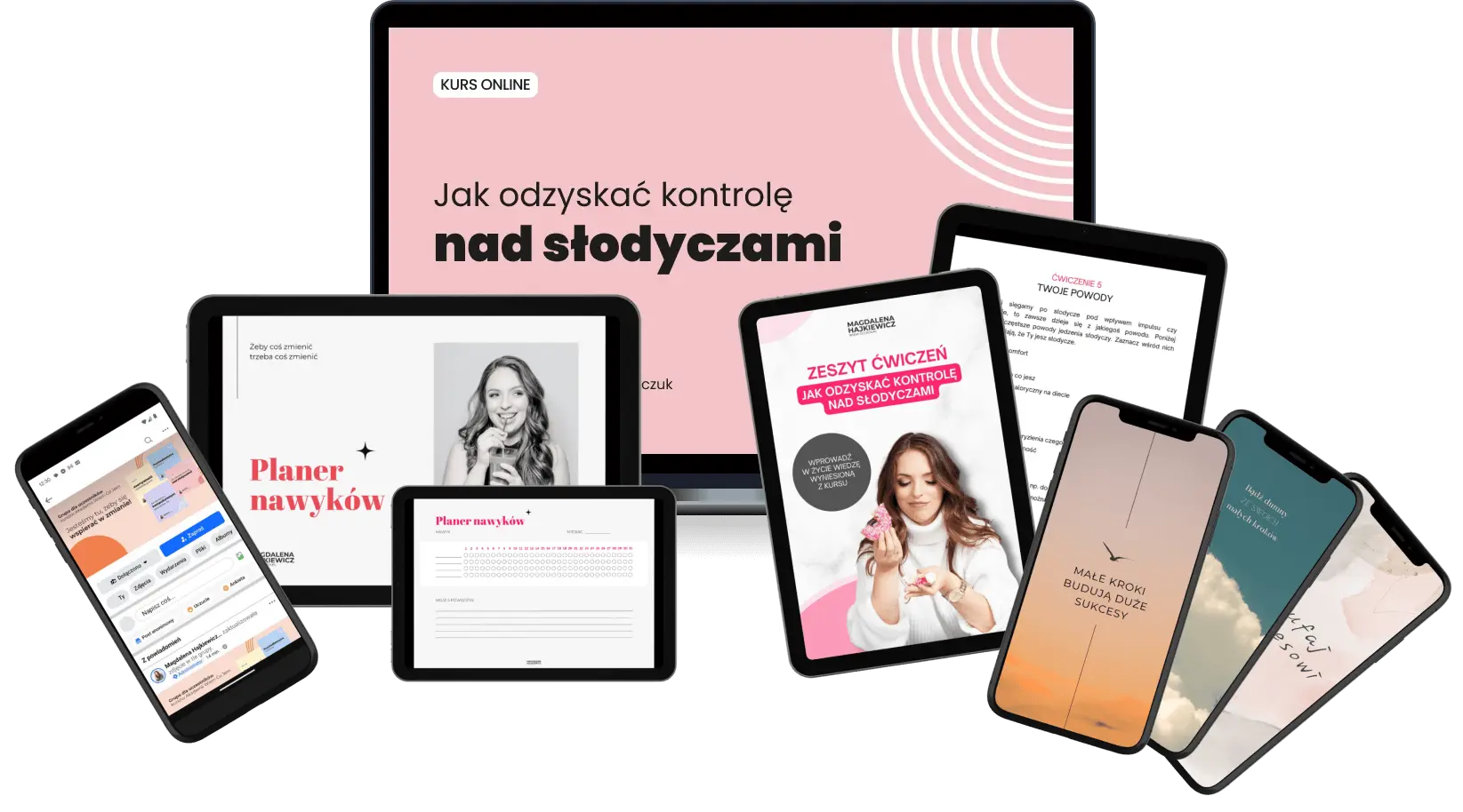 Kurs jak przestać jeść słodycze wraz z bonusami